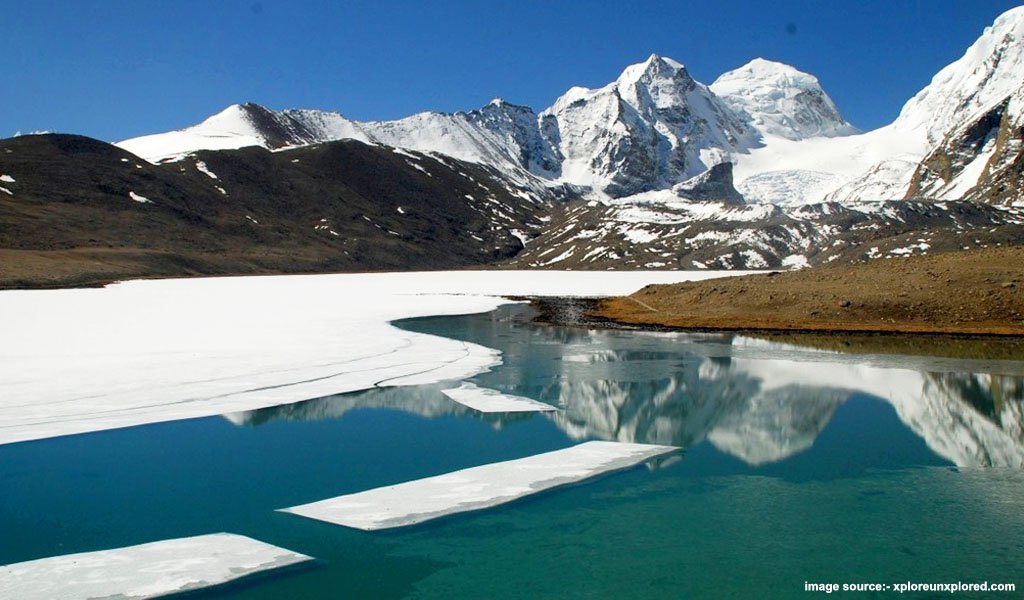 Frozen Gurudongmar Lake, Sikkim