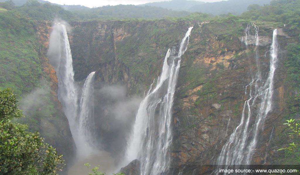 Kunchikal Falls, Karnataka : tallest waterfalls in India