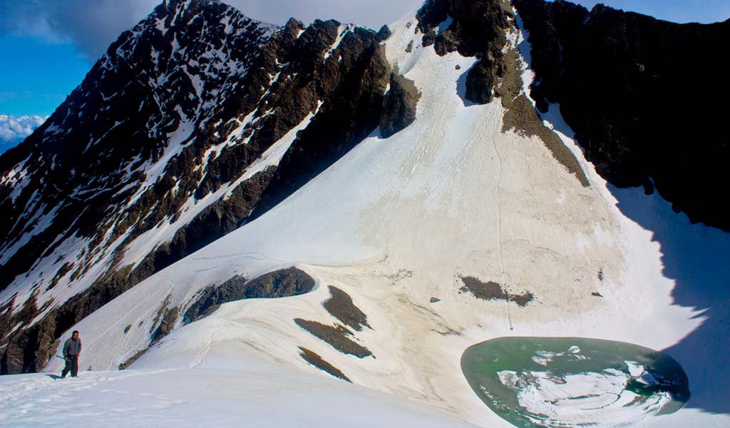 Frozen RoopKund Uttarakhand