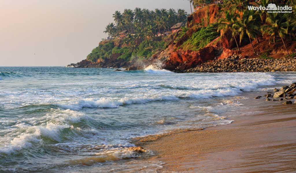 Varkala Beach, Kerala : Beach Holiday Destinations in India