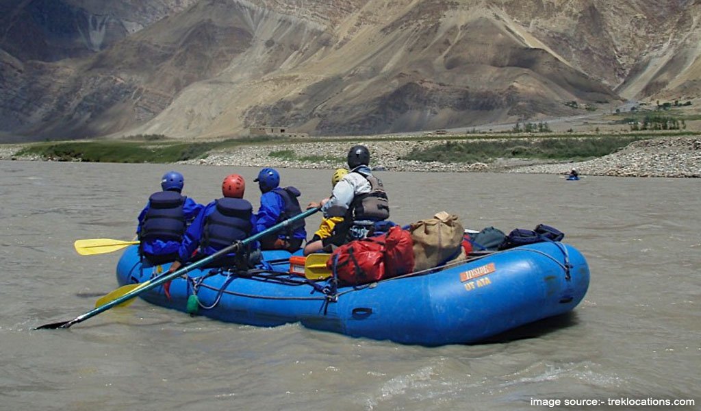 River Rafting In India : Ladakh