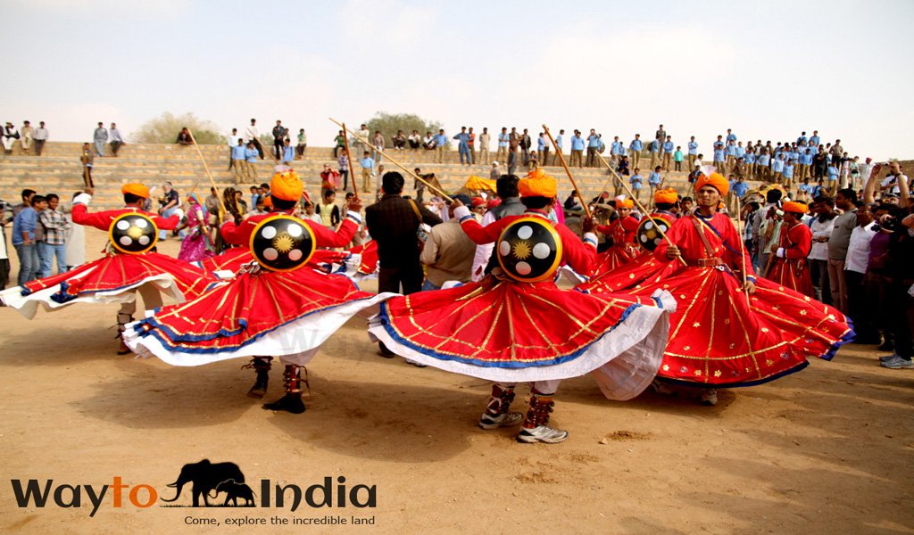 Jaisalmer Desert Festival : Festivals of India