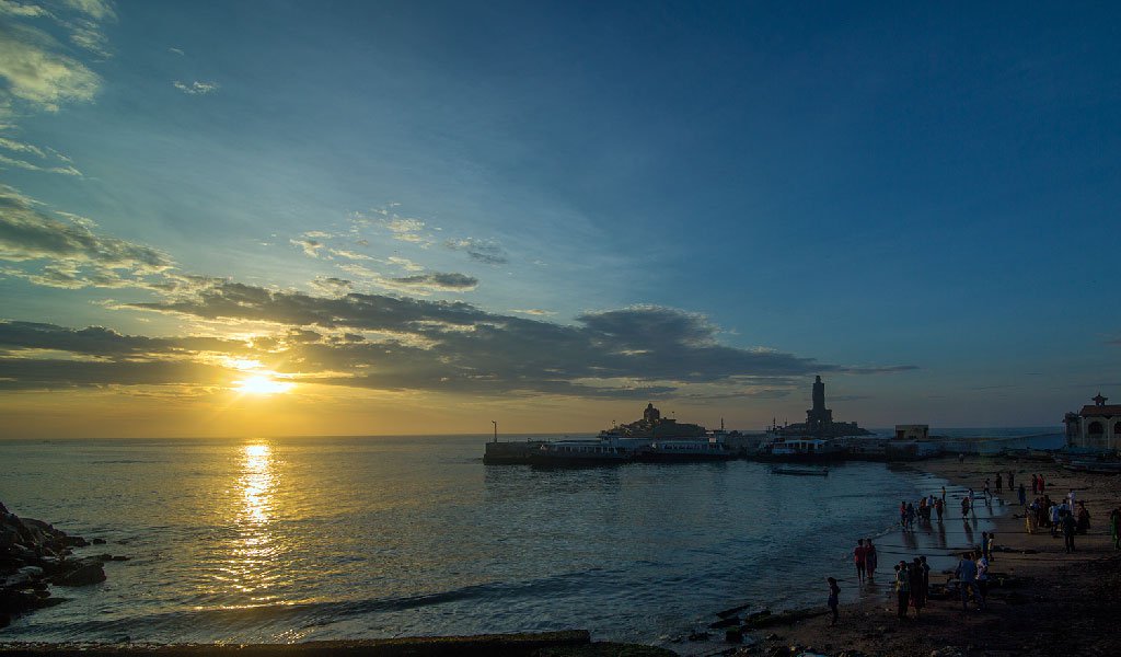 Sunrise at Kanyakumari