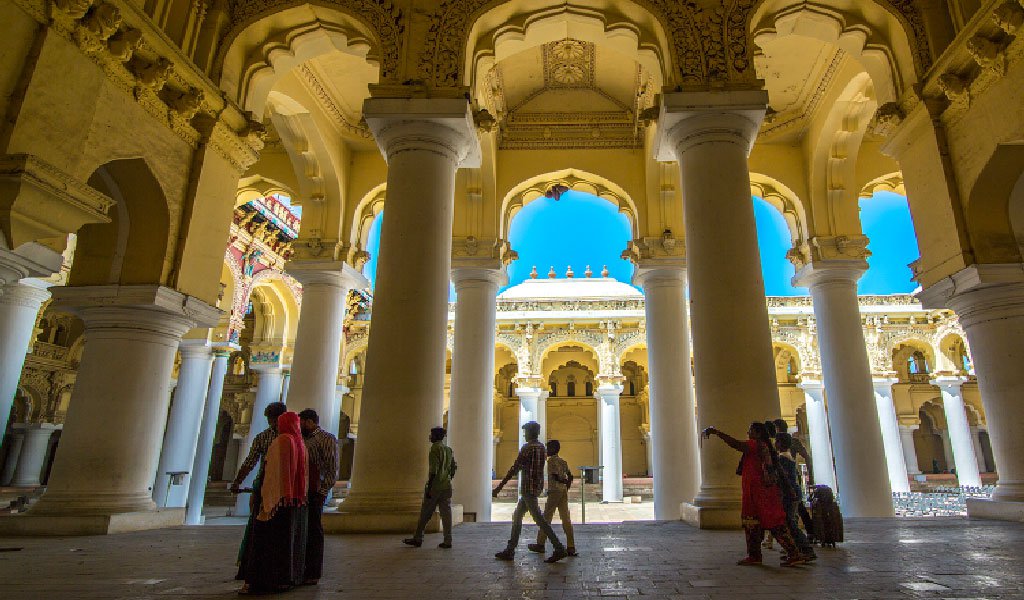 Thirumalai Nayakkar Palace or Madurai Palace