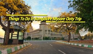 Things To Do In Bangalore Mysore Ooty Trip