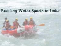 water sports in India