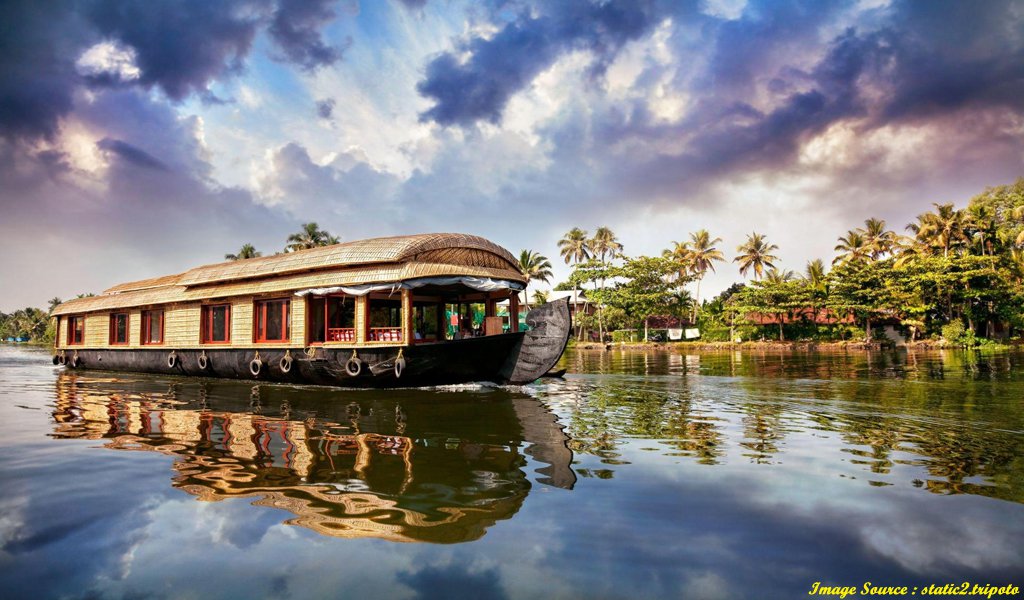 Best Honeymoon Places In India : Alleppey