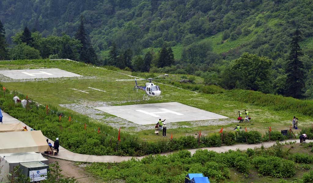 Hemkund Sahib Yatra By Helicopter