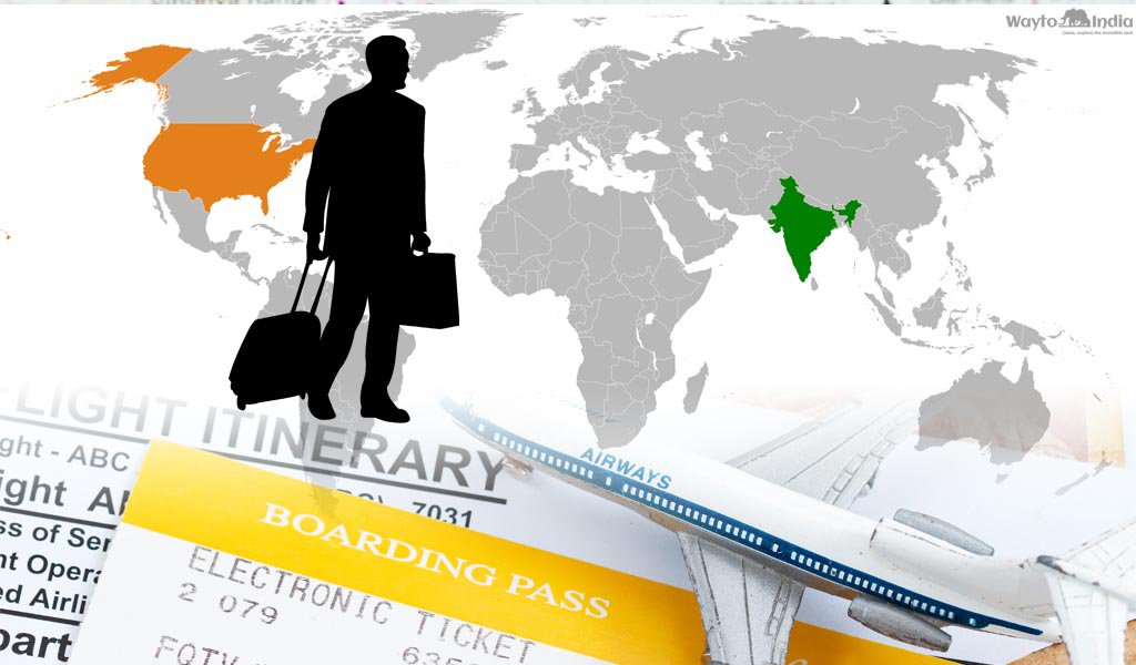 business travel to india from usa