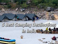 Camping Destinations in India