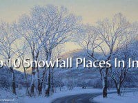 Places To Visit For Snowfall In India