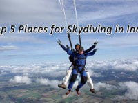 Top 5 Places for Skydiving in India