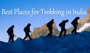 best places for trekking in india